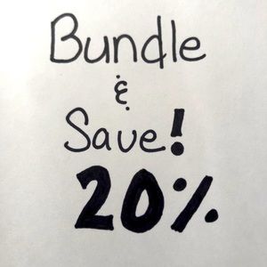 Bundle and save 20%